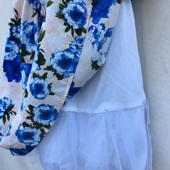 Short Strapless Floral Dress by Great Glam - Picture 2 of 6